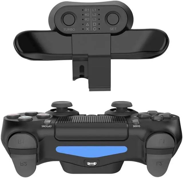 Alt view image 2 of 6 - Controller Back Button Attachment for  PS4 Gamepad Rear Extension Adapter Electronic Machine Accessories for PS4 Controller