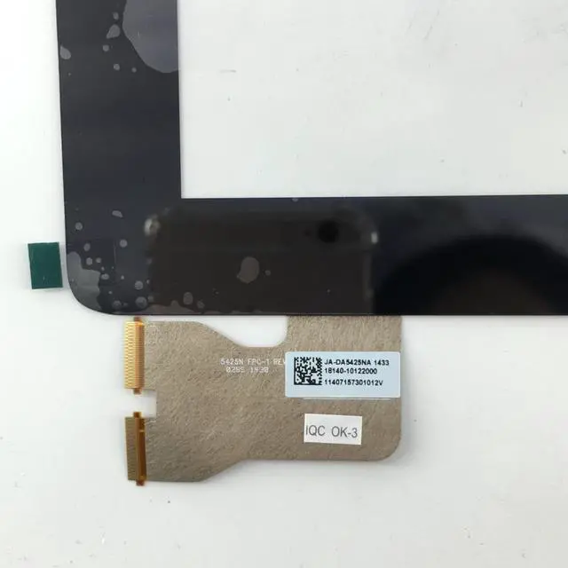 Alt view image 3 of 4 - For Pad FHD 10 ME302 ME302CL ME302KL K005 K00A Touch Screen Digitizer Glass Replacement parts 5425N FPC-1 version