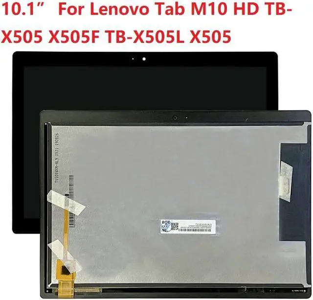 Alt view image 2 of 5 - 10.1 For  Tab M10 HD TB-X505 X505F TB-X505L X505 LCD Display Touch Screen Digitizer Assembly Replacement for TB-X505 LCD(only white touch)