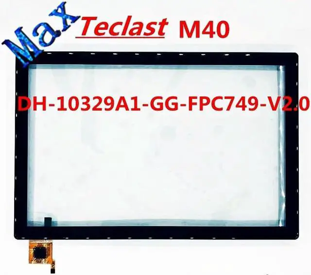 Alt view image 2 of 5 - 2.5D Teclast M40 TLA007 Tablet LCD Display Touch Screen Panels Digitizer Assembly Screen Replacement(M40With frame Toolki)