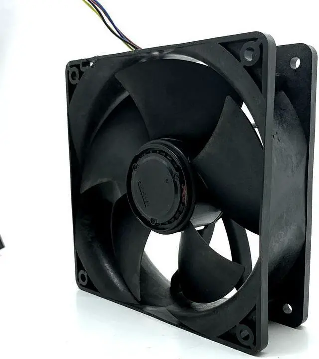 Alt view image 2 of 2 - V12E24BS2B5-07Z99 120mm DC 24V High Speed Cooling Fan,  120X120X38 12038 Inverter Cabinet 12cm PWM Temperature Control