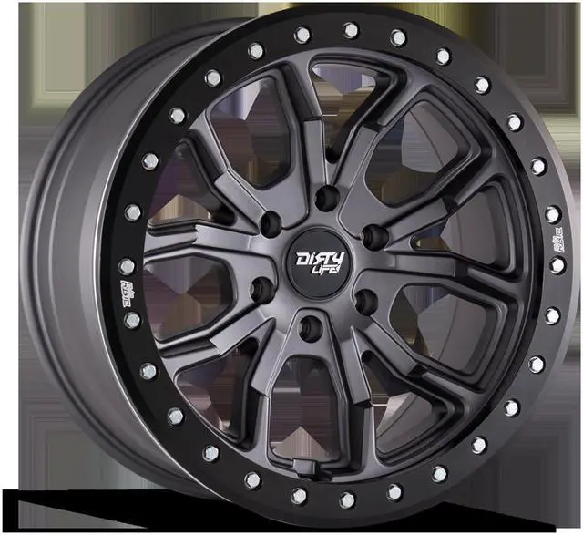 Alt view image 5 of 5 - 1 Wheel 17" DT-1 9303 17x9 5x127 Matte Gunmetal -38ET 78.1CB (9303-7973MGT38)