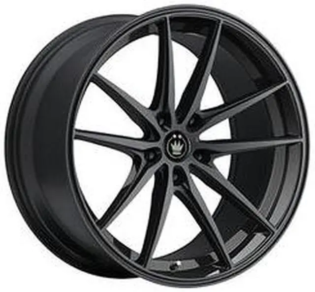 Alt view image 7 of 7 - Konig OS Oversteer Gloss Black 17x8 5x114.3 35mm (OS78514355)