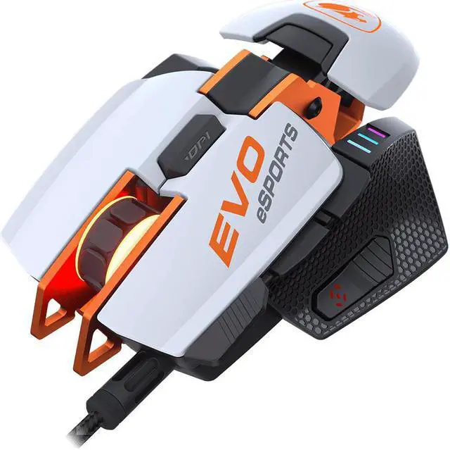 Alt view image 4 of 12 - 700M EVO eSPORTS 16000 DPI Optical Gaming Mouse