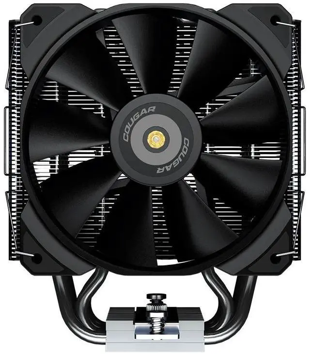 Alt view image 3 of 7 - COUGAR FORZA 85 120mm HDB Hydro Dynamic Bearing Premium Single Tower Air Cooler