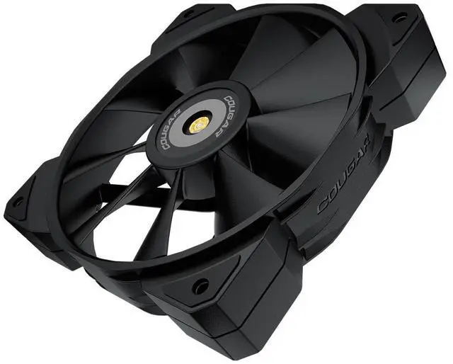 Alt view image 3 of 14 - Cougar MHP120 KIT 120 mm High Performance Radiator Fan - 3 Fan Pack