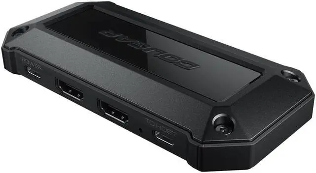 Alt view image 2 of 5 - COUGAR DH07: Slim 7-Port Docking Hub, includes HDMI x2, Type-A 3.1 x2, Type-C 3.1 x1, SD Card Reader, Power Delivery Up to 90W