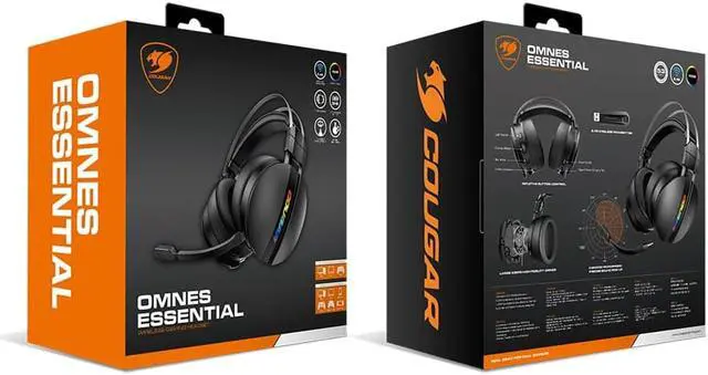 Alt view image 7 of 7 - COUGAR OMNES ESSENTIAL: Wireless Gaming Headset
