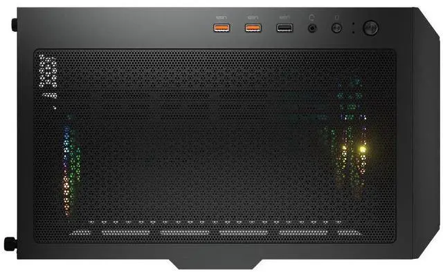 Alt view image 7 of 9 - Cougar Airface RGB Black Mid Tower Computer Case with Mesh Front Panel