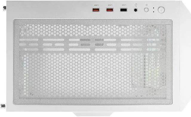 Alt view image 7 of 9 - Cougar Airface RGB White Mid Tower Computer Case with Mesh Front Panel