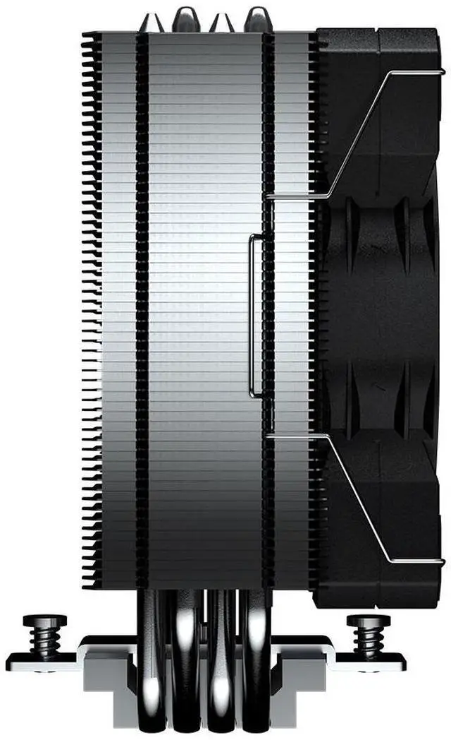Alt view image 4 of 8 - Cougar FORZA 50 ESSENTIAL Single Tower Air Cooler with HDT technology and 4 heat pipes