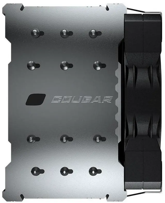 Alt view image 5 of 10 - Cougar Gaming FORZA 85 ESSENTIAL Single Tower Air Cooler with Nickel Clad Copper Base and 6 Heat Pipes
