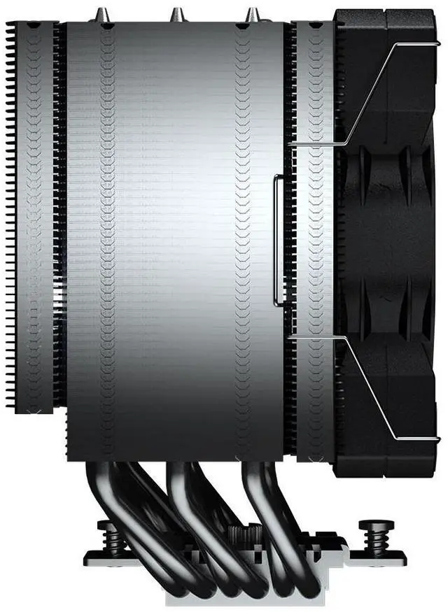 Alt view image 4 of 10 - Cougar Gaming FORZA 85 ESSENTIAL Single Tower Air Cooler with Nickel Clad Copper Base and 6 Heat Pipes