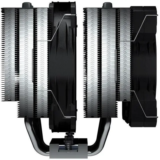 Alt view image 4 of 10 - Cougar FORZA 135 Superior Dual Tower Air Cooler with 7 Heat Pipes paired with 2 High-performance Fans