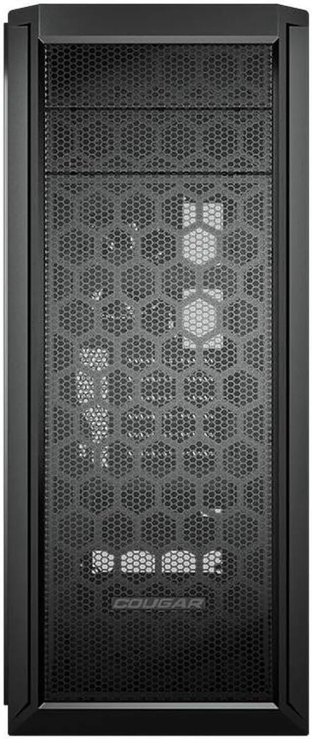 Alt view image 2 of 8 - COUGAR MX330-G PRO, Mid Tower Case with Full Mesh Front Panel + Tempered Glass Side Panel, with Type C Gen 2, support 5.25ODD