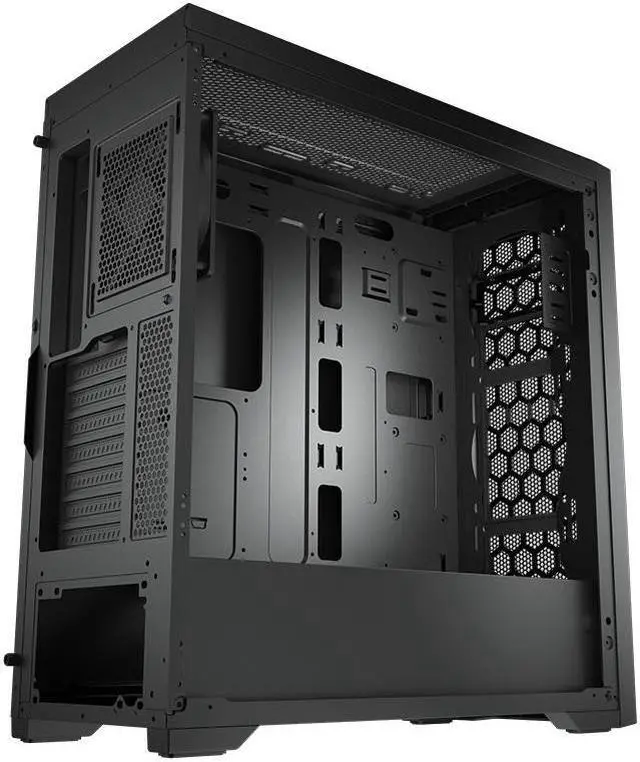 Alt view image 5 of 8 - COUGAR MX330-G PRO, Mid Tower Case with Full Mesh Front Panel + Tempered Glass Side Panel, with Type C Gen 2, support 5.25ODD