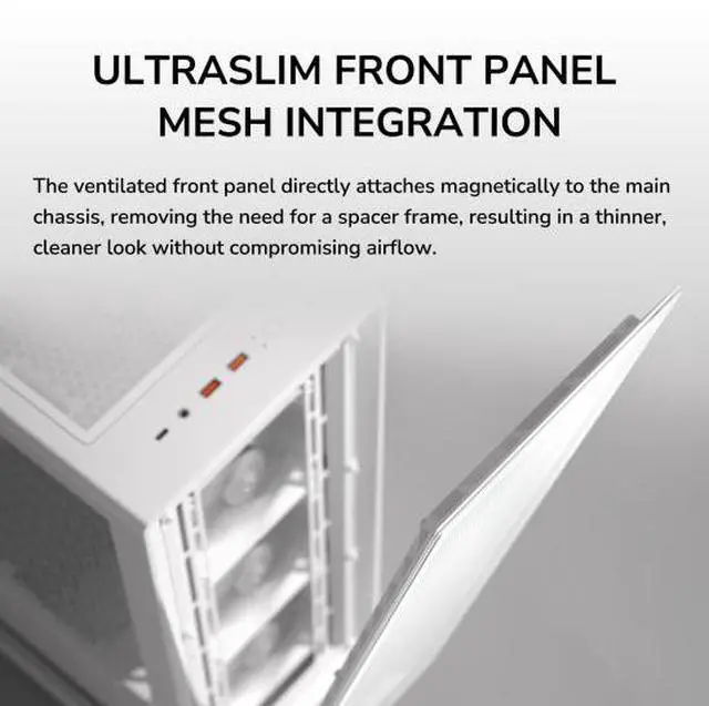 Alt view image 2 of 7 - COUGAR MX220 RGB Mid-Tower ATX PC Case  Optimized AIrflow  4X 120mm ARGB  Fans Pre-Installed & 360mm Radiator Support  Max. GPU Length 340mm  PWM Fan Hun Included  USB Type-C Port