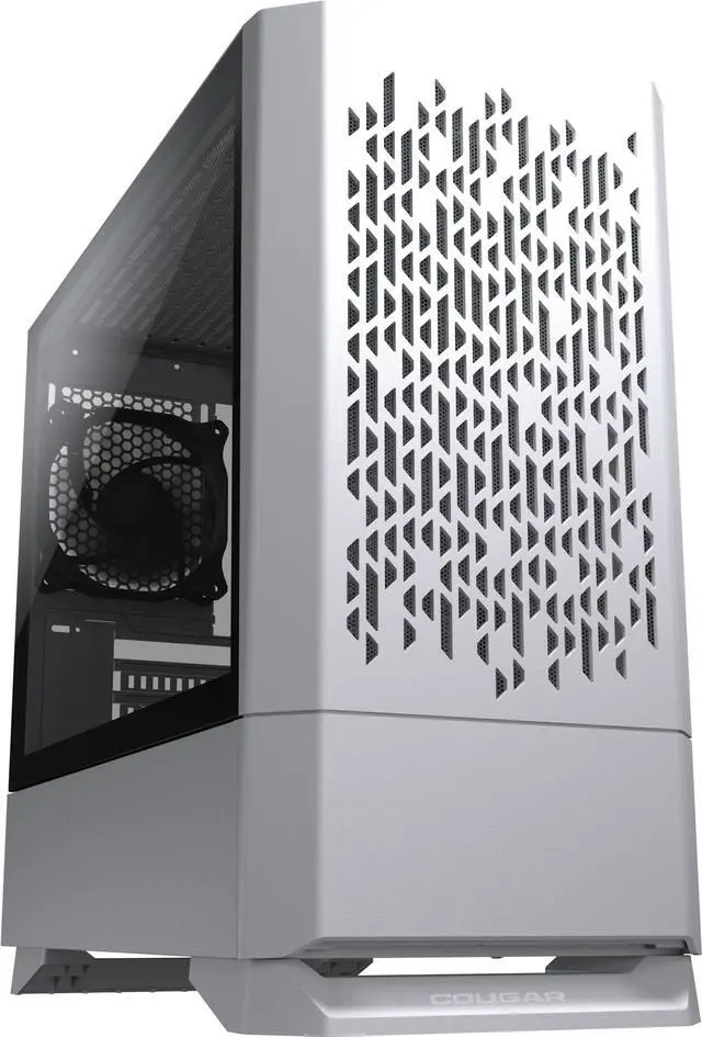 Main image of COUGAR MG140 AIR Case, Max. 350mm GPU Length, Max. 280mm Liquid Cooling & Max.160mm CPU Cooler, pre -Installed Black Fan x 1 pc, Support Up to 5 Fans, (White)