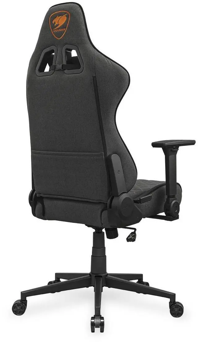 Alt view image 4 of 7 - COUGAR Armor One V2 Gray F - Gaming Chair - 4D folding Armrests - High-back Structure - Lumbar & Head Pillow - Back pocket, Imitation Linen/Gray