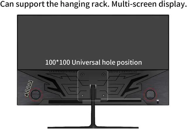 Alt view image 7 of 7 - LUCKYFIVE 22 Inch 75Hz FHD 1080P Computer Monitor, IPS Panel, Support HDMI And VGA, 3-Sided Border-Less