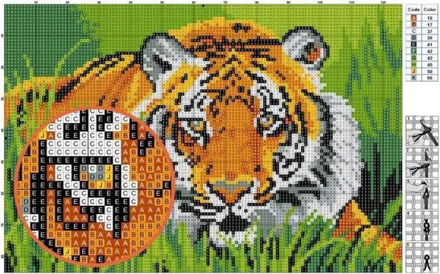 Alt view image 5 of 7 - Rug Making Latch Hooking Kit | Sleeping Cat (52x38cm printed canvas)