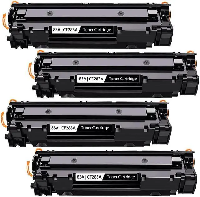 Main image of 4 Pack New Toner Cartridge For HP 83A CF283A Compatible with HP LaserJet Pro MFP125 125a 25nw 127fn 127fs 127fw 201dw 201n 225dn 225dw