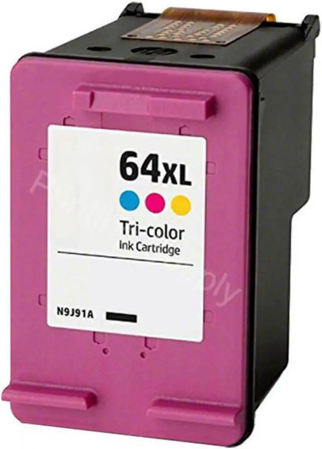 Main image of High Yield Tri-Color Ink Cartridge For HP 64XL(N9J91AN) Compatible with HP ENVY Inspire 7955e 7958e ENVY Photo 6220 6222 6230 6232 6252 6255 6258 7134 7155 7158 7164 7830 7855 7858 7864 Tango &Tango X