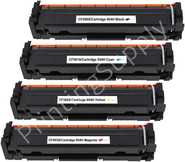 Main image of 4 Pack New High-Yield Black Cyan Magenta Yellow Toner Cartridge For HP 202X CF500X-CF503X Compatible with HP Color LaserJet Pro M254dw M254dn M254nw MFP M280nw MFP M281cdw MFP M281fdn MFP M281fdw