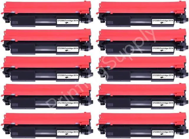 Main image of 10 Pack New High-Yield Toner Cartridge For HP 051H CF230X Compatible with HP LaserJet Pro M203dn M203dw MFP M227d M227fdn M227fdw M227sdn