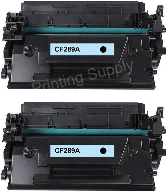 Main image of 2-Pack Black Toner Cartridge with Chip for HP 89A (CF289A) Compatible with LaserJet MFP M528dn/M528f, Flow M528c/M528z, M507x/M507n/M507dn