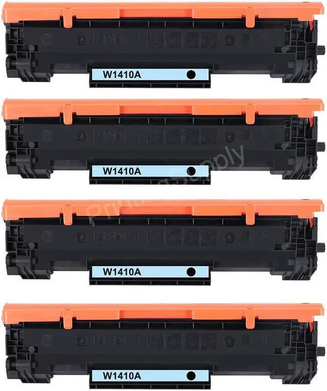 Main image of 4-Pack Black Toner Cartridge for HP 141A (W1410A) Compatible with HP LaserJet M110, M110w, M111, M111w, M110a, M140, M140w, MFP M139, M139, M139w