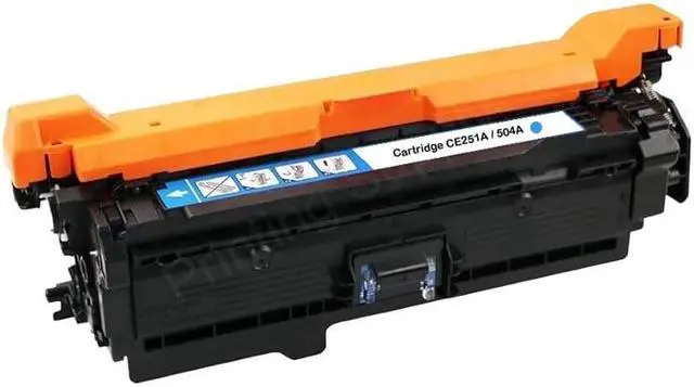 Main image of New Cyan Toner Cartridge For HP CE251A / 504A Compatible with HP Laserjet CP3525 CM3530 Printers (7,000 Pages)