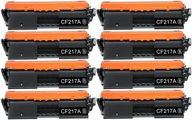 Main image of 8 Pack New Black Toner Cartridge For HP 17A CF217A Compatible with HP LaserJet Pro M102A M102W MFP M130A M130NW M130FN M130FW