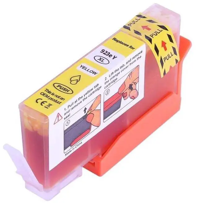 Alt view image 4 of 5 - 923e 4-Pack New High Yield  B/C/Y/M Ink Cartridges Compatible to HP 923E,  Work with HP OfficeJet pro 8120 8122e 8124e 8125e 8130 8132e 8134e 8135e 8138e 8139e