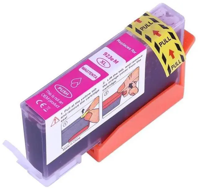 Alt view image 5 of 5 - 923e 4-Pack New High Yield  B/C/Y/M Ink Cartridges Compatible to HP 923E,  Work with HP OfficeJet pro 8120 8122e 8124e 8125e 8130 8132e 8134e 8135e 8138e 8139e