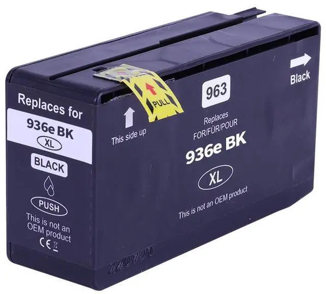 Alt view image 2 of 5 - 936e 4-Pack B/C/Y/M New High Yield Ink Cartridge Compatible to HP 936e, Work with  HP OffieJet 9110, 9120, 9130, 9730 Printers