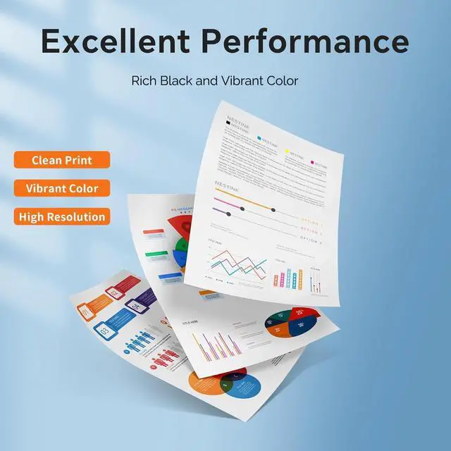 Alt view image 4 of 4 - 936e New High Yield Cyan ink Cartridge Compatible to HP 936e Cyan, Work with  HP OfficeJet 9110/ 9110b/9120/9120b/9120e/ 9130/9130b/ 9130e/9135e/ 9730/ 9730e