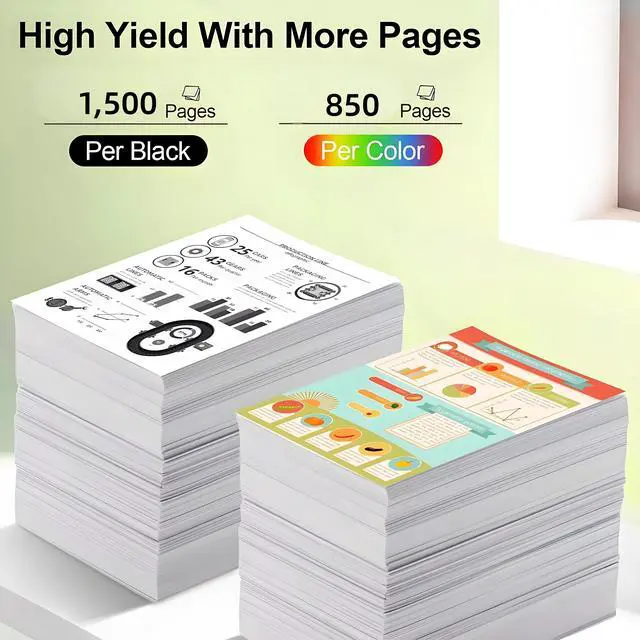 Alt view image 3 of 4 - 910 XL Black Ink Cartridge Compatible for HP 910XL, Fits for HP Officejet 8010 8012 8013 8015 8020 8022 OfficeJet Pro 8020 8021 8022 8023 8024 8025 8026 8028  8030 8035