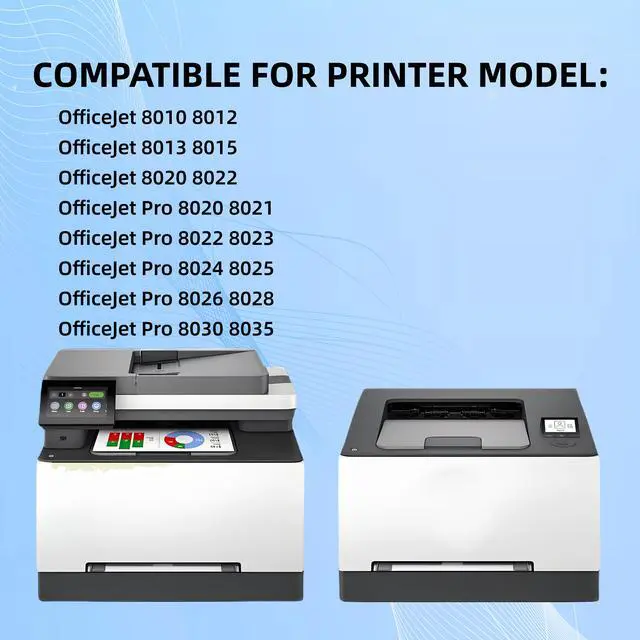 Alt view image 2 of 4 - 910 XL Ink Cartridge Compatible for HP 910XL, Fits for HP Officejet 8010 8012 8013 8015 8020 8022 OfficeJet Pro 8020 8021 8022 8023 8024 8025 8026 8028  8030 8035, Single Pack Magenta