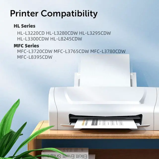 Alt view image 3 of 4 - DR229CL Drum Unit Compatible for Brother  DR229 DR229CL TN229 Work with Brother HL-5440d HL-5440DN HL-6180dw 6180DWT MFC-L3720CDW