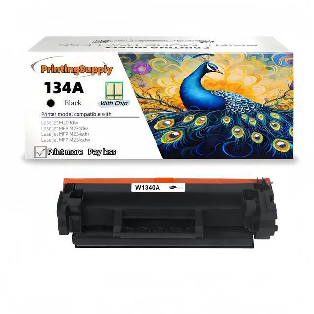 Main image of 134A W1340A High Yield Black Toner Cartridge With Chip Compatible for HP 134A W1340A 134X W1340X Toner Cartridge  Work with  HP LaserJet M209dw, MFP M234dw/M234sdn/M234sdw Printer