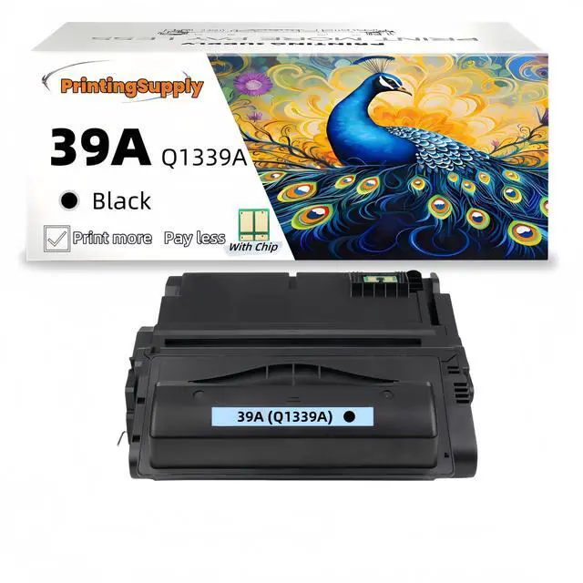 Main image of 39A Q1339A Compatible Toner Cartridge Fits for HP 39 A Q1339 A,Work with  HP LaserJet 4240n, 4250, 4250dtn, 4250dtnsl, 4250n, 4250tn, 4350, 4350dtn, 4350dtnsl, 4350n, 4350tn