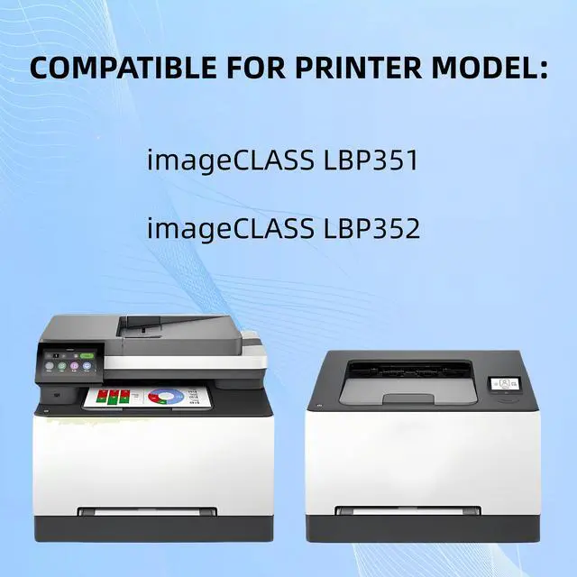 Alt view image 2 of 4 - 1 Pack 039H Black High Yield Toner Cartridge Compatible for Canon Cartridge 039H, Fits for Canon imageCLASS LBP351 LBP352 Printer