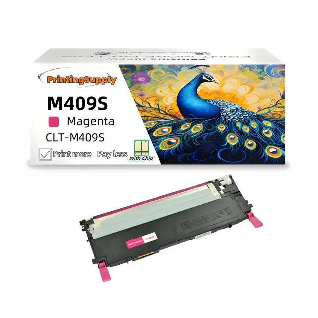 Main image of 1 Pack CLT-M409S Magenta Toner Cartridge Compatible for Samsung CLT-M409S CLP-310 CLP-310n CLP-315 CLP-315w CLP-3170 CLX-3170n CLX-3170fn CLX-3175 CLX-3175n CLX-3175fn CLX-3175fw