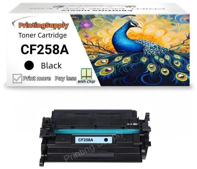 Main image of 1 Pack 58A Toner Cartridges with Chip Compatible for HP 58A CF258A 58X CF258X Laserjet M428fdw M404 M404n M404dn M404dw M406dn MFP M428fdn M428dw M428 M430f Printer (Black)