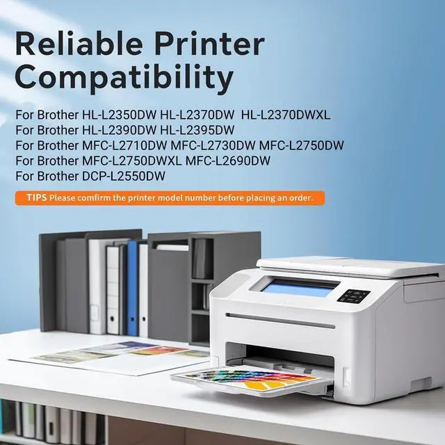 Alt view image 4 of 5 - 1 Pack TN730 Black Toner Cartridge Compatible for Brother TN760 TN730 -Fits Brother MFC-L2690DW 2710DN 2710DW 2712D 2713DW 2715DW 2717DW 2730DW 2750DW L2759DW DCP-L2510D 2512D 2530DW