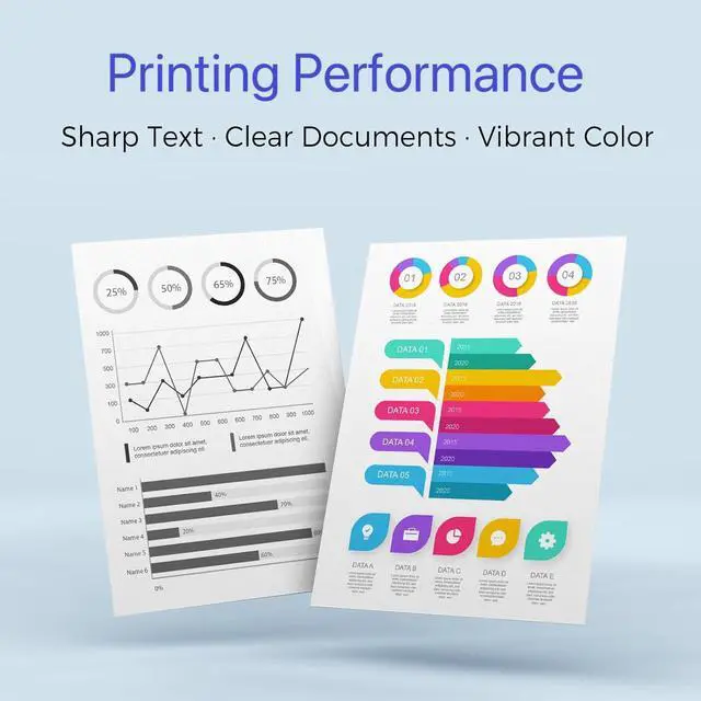 Alt view image 4 of 5 - 222XL Ink Cartridge Compatible for Epson 222 XL 222 XL 222 Expression XP-5200 WorkForce Pro WF-2960 2 Pack 222 Yellow