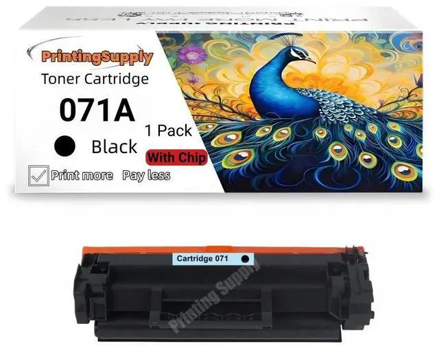 Main image of 1 Pack 071 Black Toner Cartridge Compatible for Canon 071 CRG 071 CRG-071 Work with Canon ImageClass MF275dw MF274dn MF273dw MF272dw MF271dn LBP122dw LBP121dn