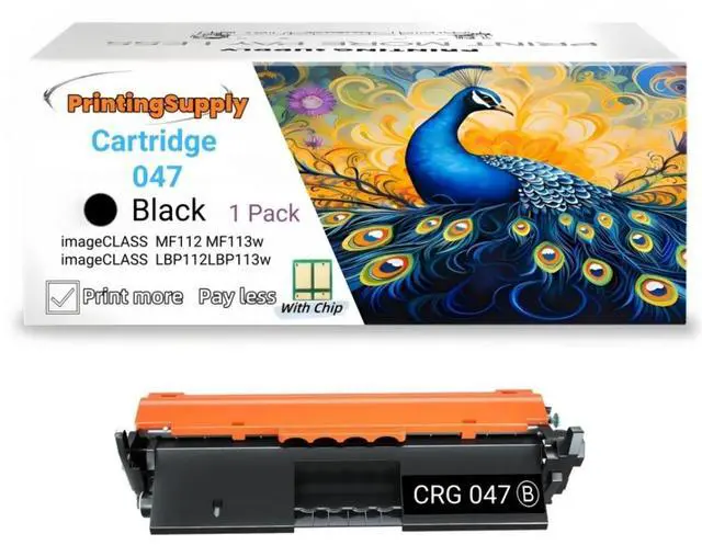 Main image of Cartridge 047 Compatible for Canon Cartridge-047 Cartridge 047 CRG-047 Canon imageCLASS MF112 MF113w imageCLASS LBP112 LBP113w With Chip 1,600 Pages 1 Pack