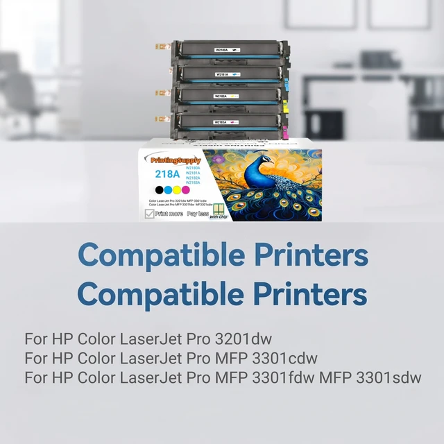 Alt view image 2 of 7 - W2180A New High Yield Black Toner Cartridge With Chip Replace For HP W2180A/W218A, Compatible With HP Color LaserJet Pro MFP 3210DW, MFP 3301cdw, MFP 3301fdw, MFP 3301sdw